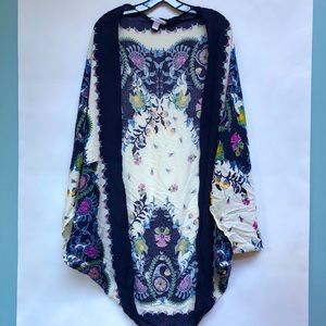 Anthropologie Floral Kimono